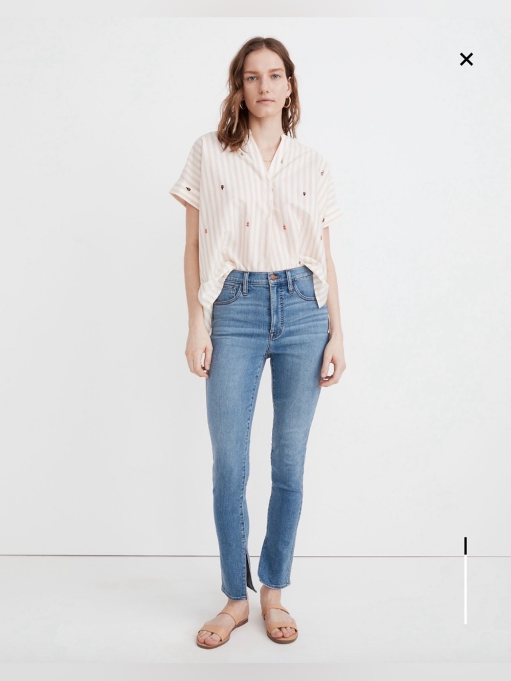 NWT Madewell 10” High-Rise Roadtripper Supersoft Jeans